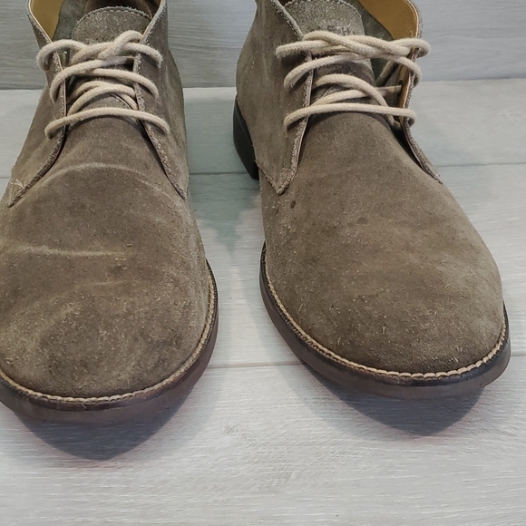 Cole Haan Mens Suede Chukka Ankle Lace Up Dress Boots shoes sz 11.5M main image 11